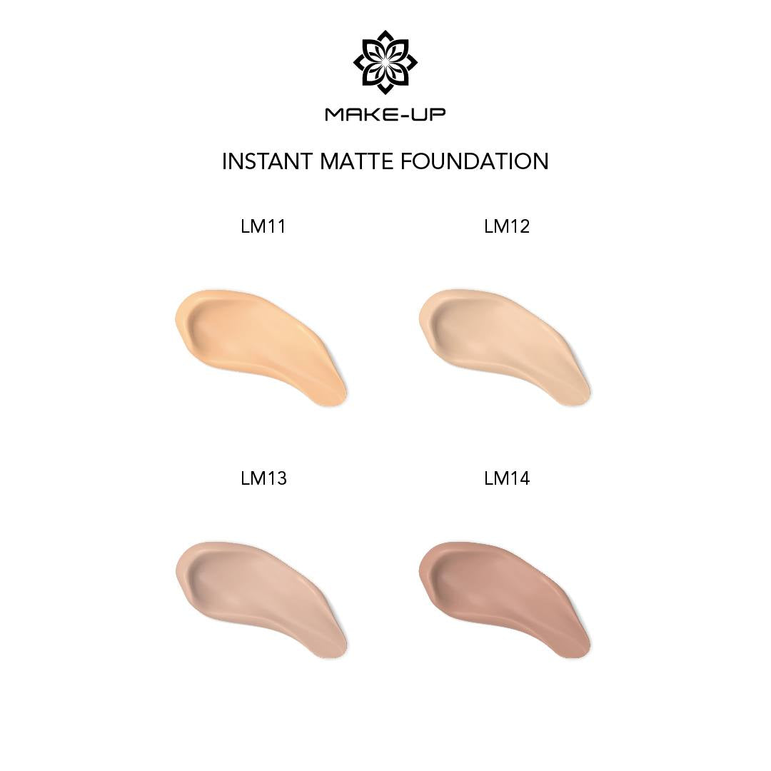 LM12 INSTANT MATTE FOUNDATION - Pink Nude - 30 ml