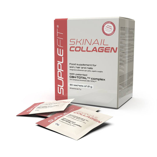 INTB042 SKINAIL COLLAGEN – Nahrungsergänzungsmittel für Haut, Haare und Nägel Mit dem patentierten Komplex CBH-TOTAL™